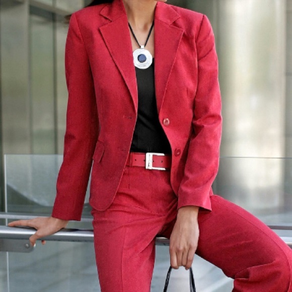 Calvin Klein Jackets & Blazers - Calvin Klein suits color red